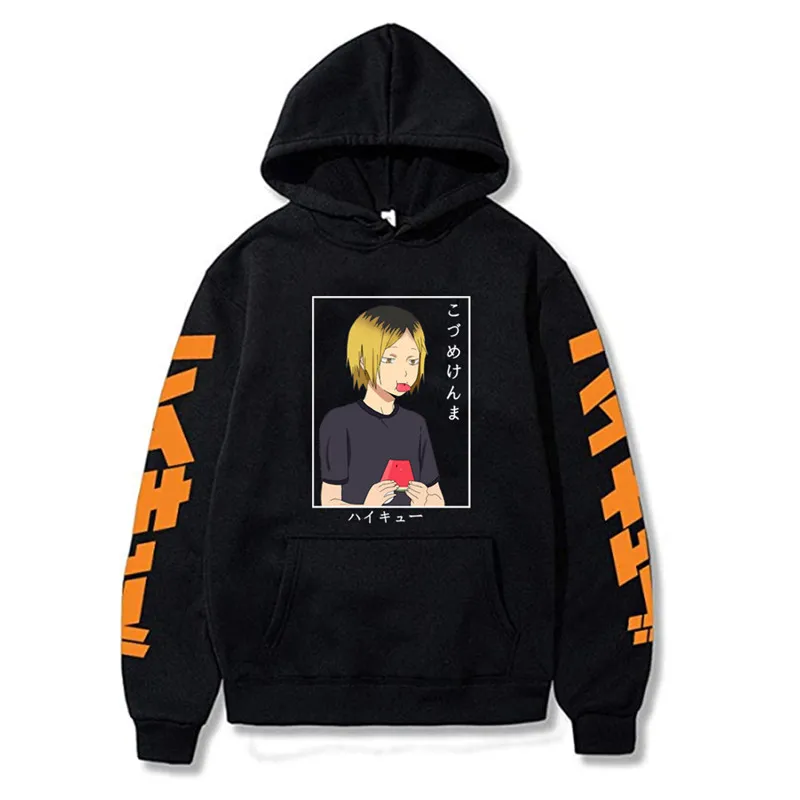 

Harajuku Anime Hoodies Death Note L Printing Pullover Sweatshirt Hip Hop Long Sleeve Japanese Streetwear