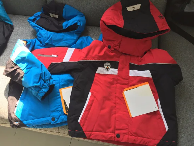 Демисезонная куртка мальчик и девочка еврозима осень весна мембрана лыжная