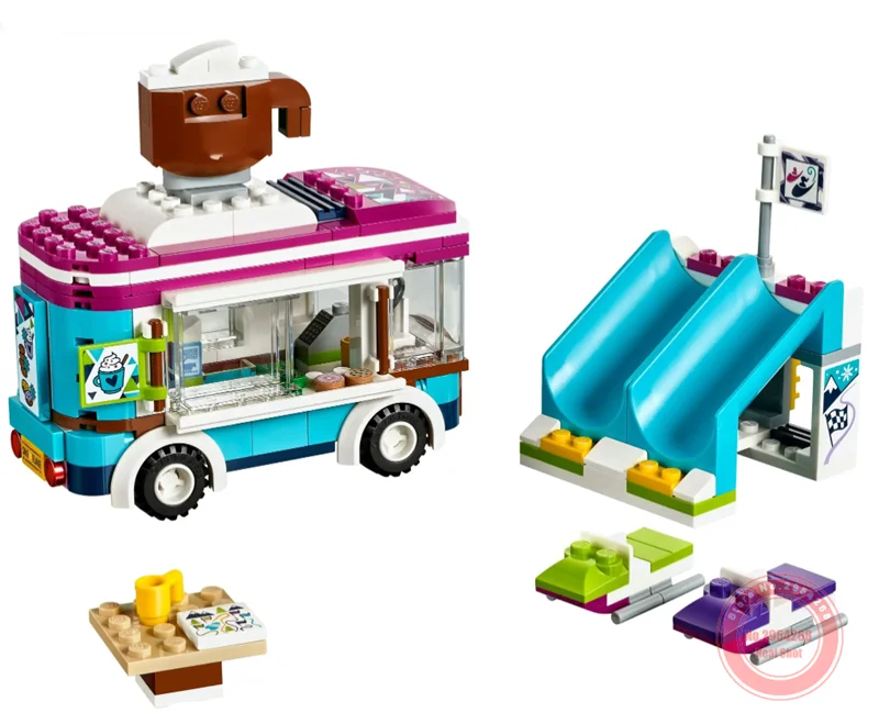 

Friends Block Toy Series Amusement Park House City Friends Car Building Blocks Bricks Kid Gift Toys for Girls Christmas Birthday