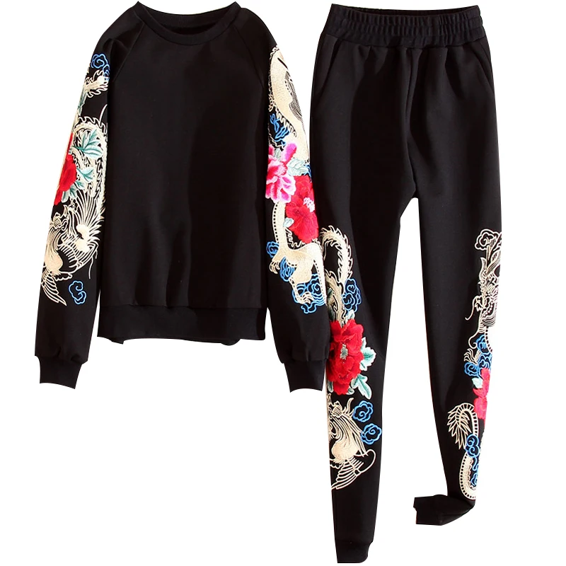 Высококачественный Женский Цветочный комплект из 2 предметов винтажное пальто с