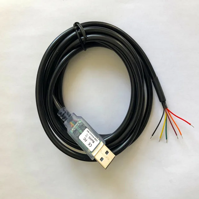 

USB-RS422-WE-1800-BT USB-RS422 Converter Cables IEEE 1394 USB to RS422 Embeded Conv Wire End 1.8m ftdi