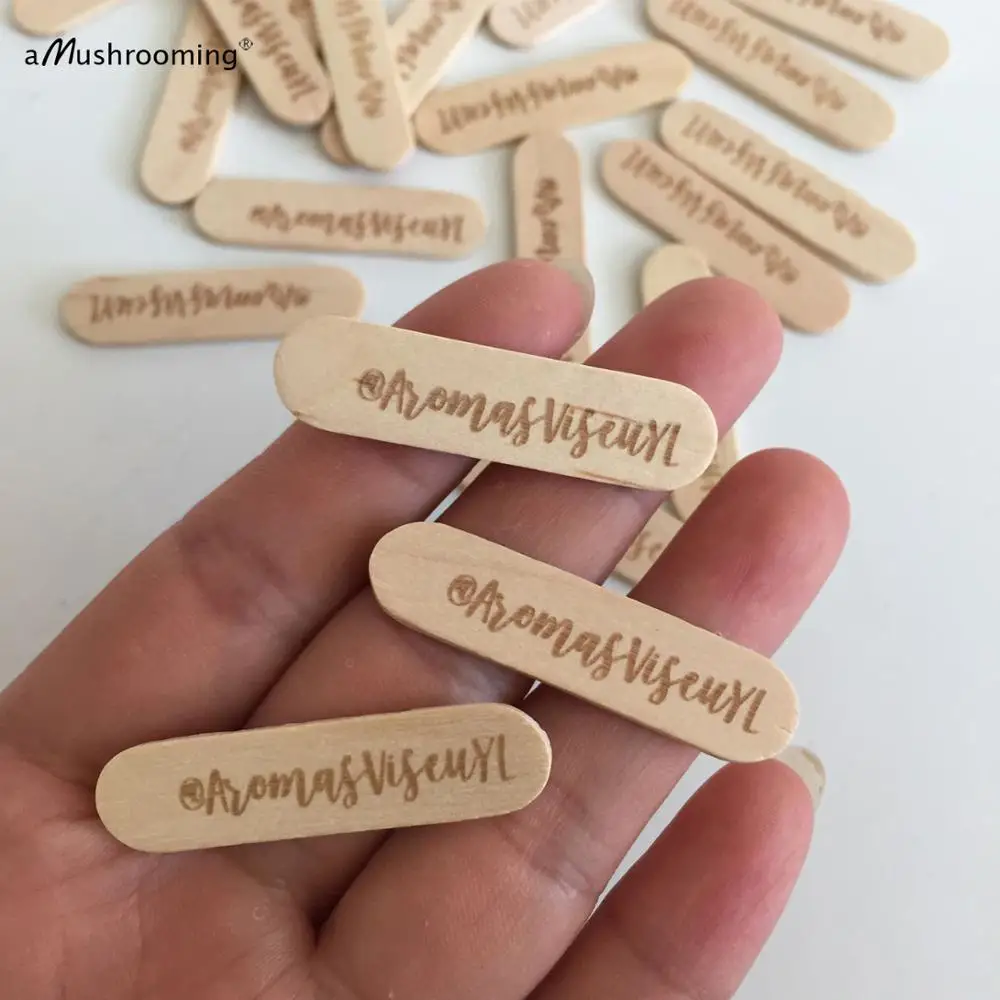 X200 Индивидуальный маленький шпатель одноразовый сахарный скраб деревянный