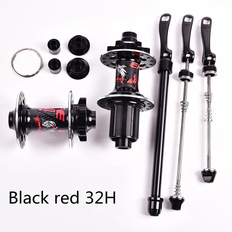 Велосипедные втулки ENLEE передняя Задняя Ступица 32 отверстия QR через 6 подшипников