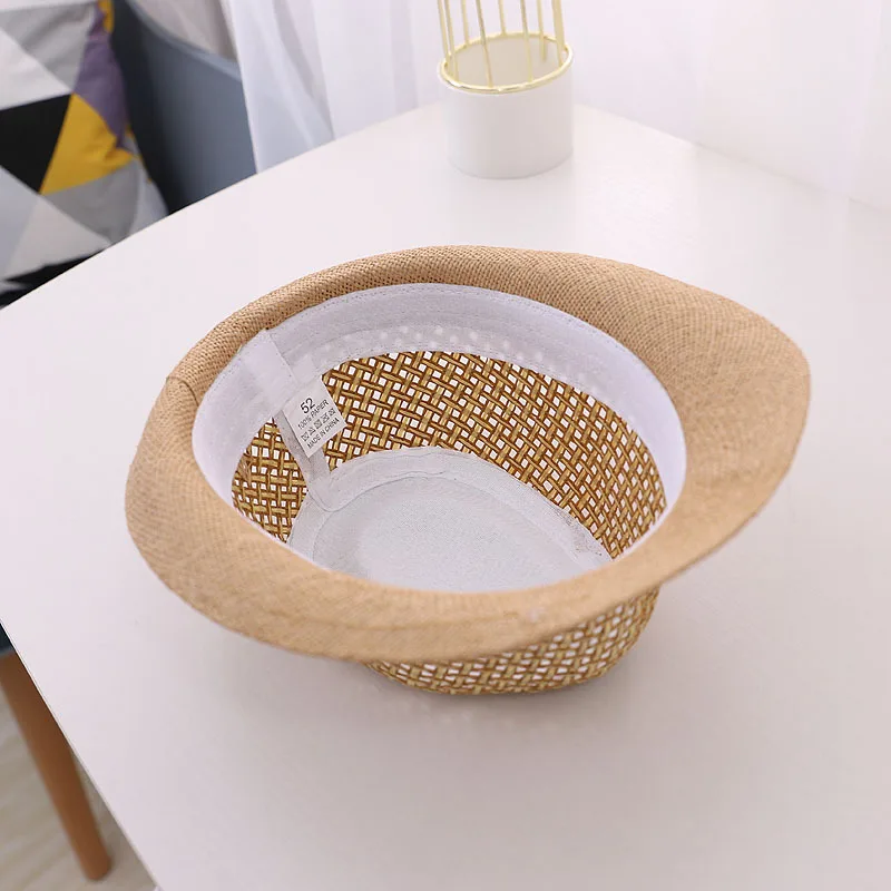 

Fashion Baby Hat Summer Autumn Jazz Fedora Cap Baby Boy Hat Beach Kids Cap for Boys Girls Children Hats