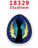 18329 30 шт мультфильм персонаж плоское украшение из смолы PR 17585 - Цвет: 18329