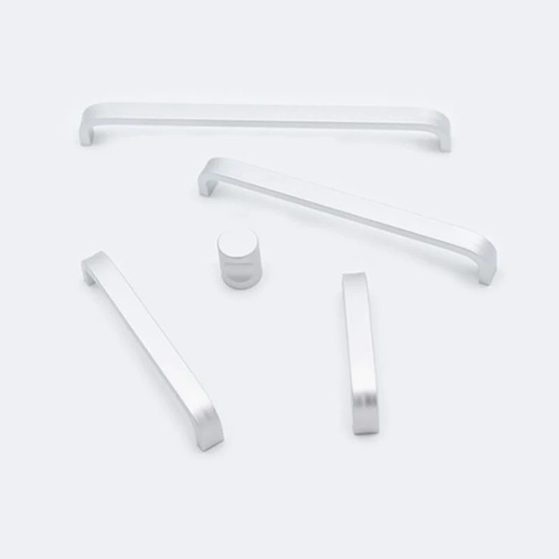 Европейский окисления матовый ручки шкафа Алюминий сплава дверные Кухня ящика