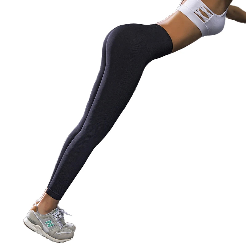 PS облегающие беговые трико с высокой талией эластичные компрессионные брюки