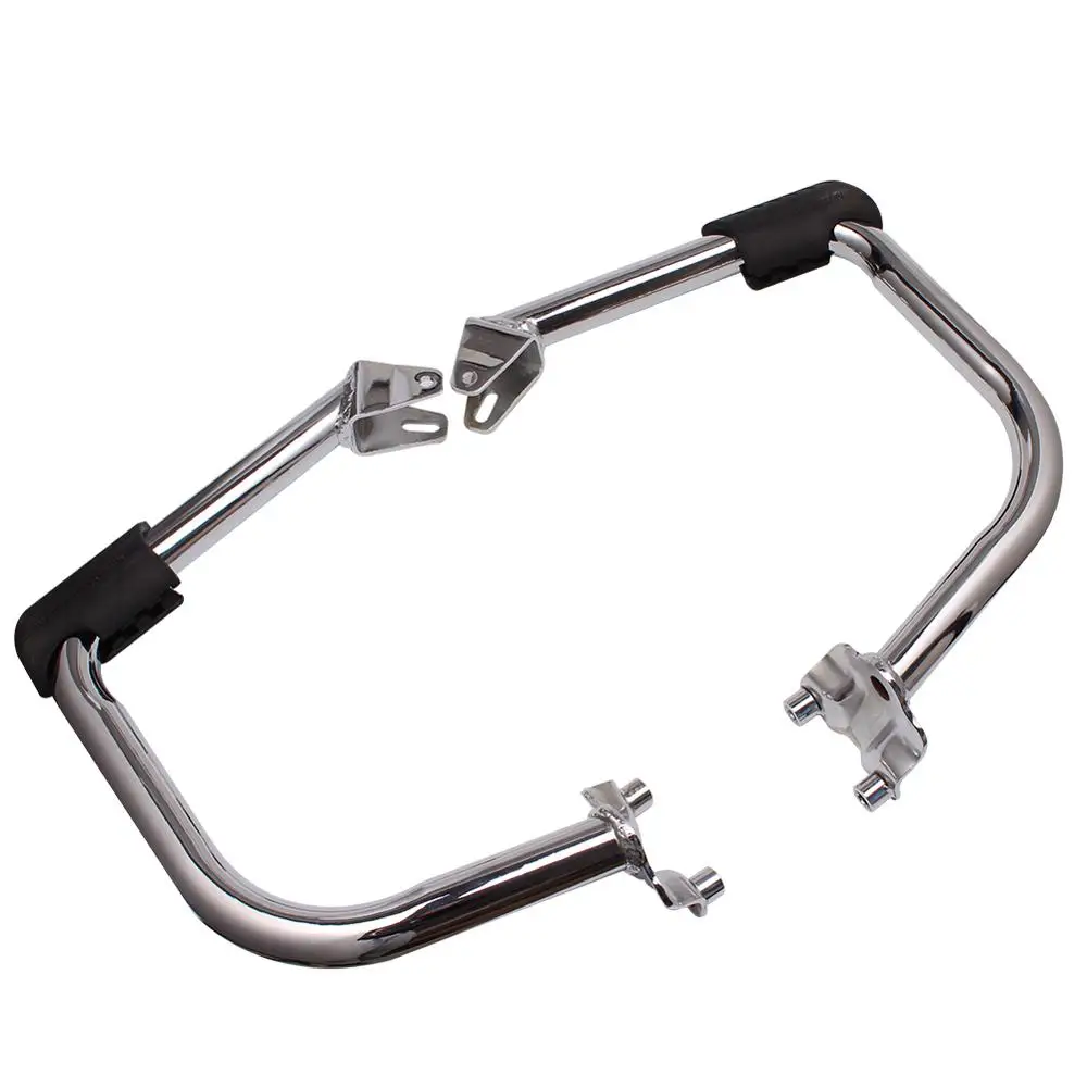 Мотоцикл усы защита двигателя шоссе Крушение Бар хром кафе гонщик Fit Harley Street 500 750