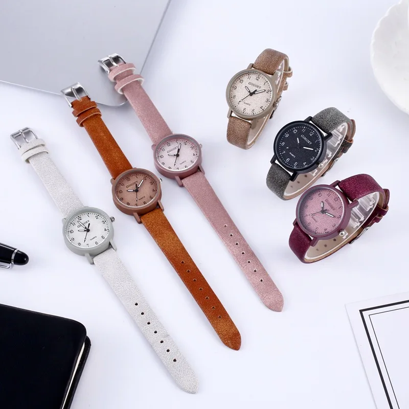 

Vogue WomenS Watches Luxury Leather Ladies Watch Nice Fashion Wristwatch Women Bracelet Watches Clock Relogio Feminino Saat
