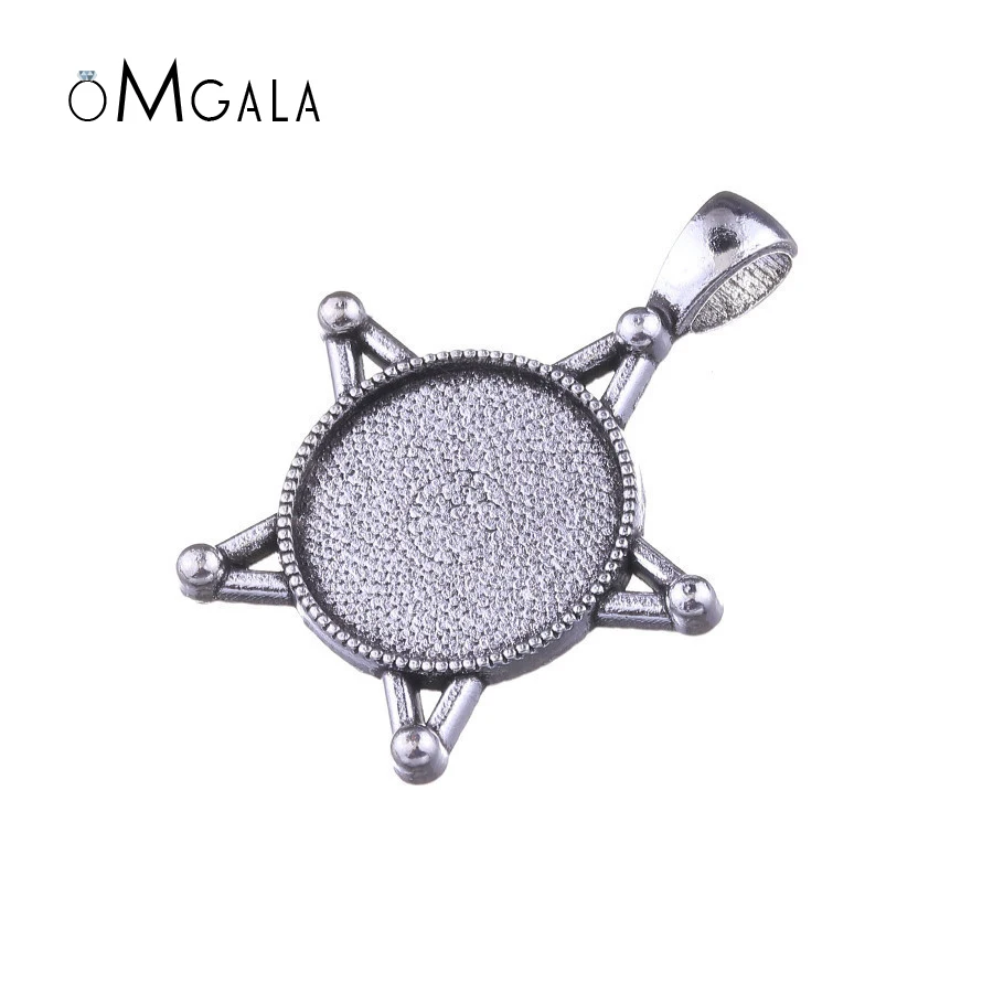 10 шт. 20 мм Внутренний размер античное посеребрение и бронзовые цвета