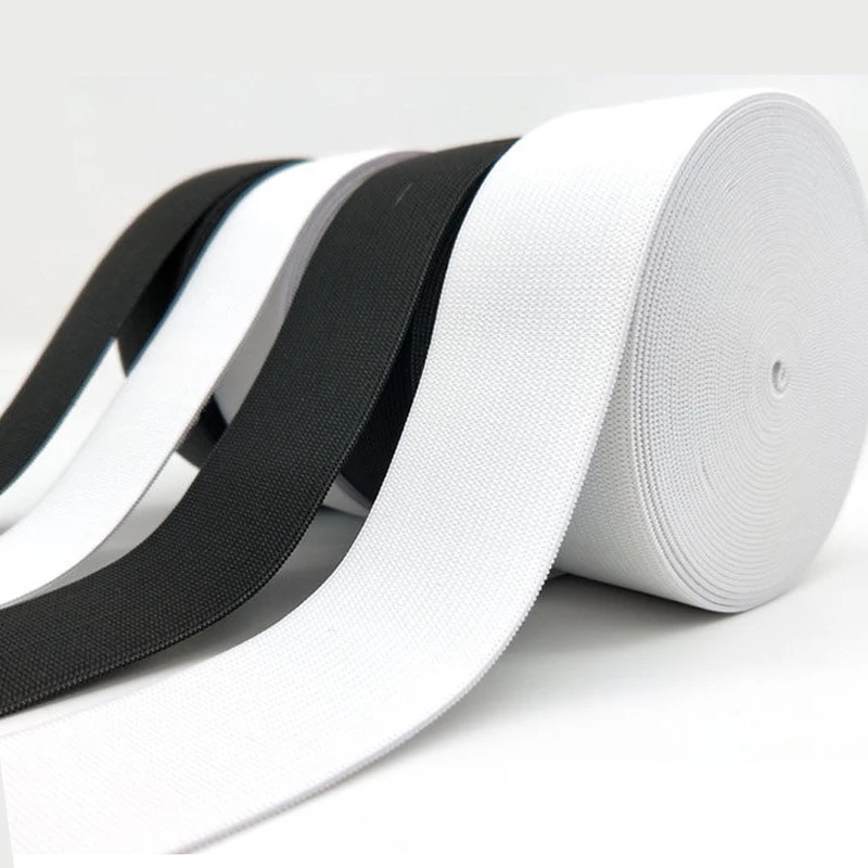 5/10 метров тканый плоский вязаный эластичный шнур для рукоделия эластичная лента