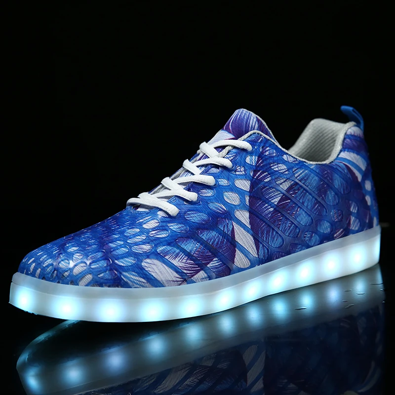 Светодиодная обувь IGxx для мужчин и женщин светодиодный светильник с цветами