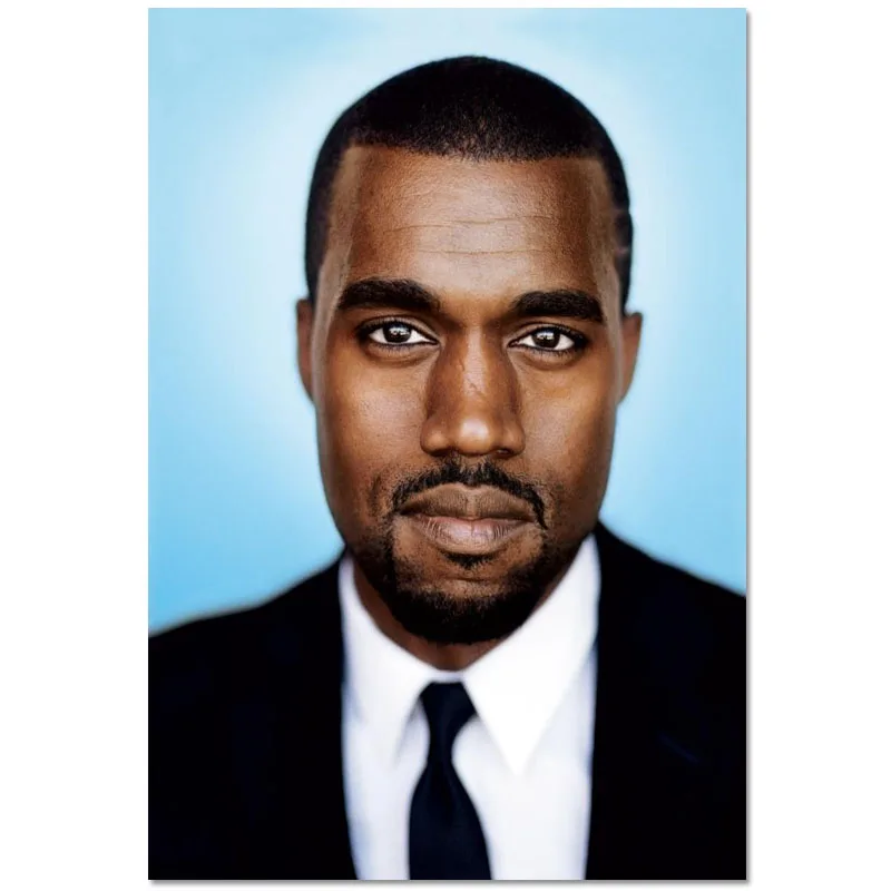 Пользовательский певец музыкальный продюсер бизнесмен Канье Запад картина для