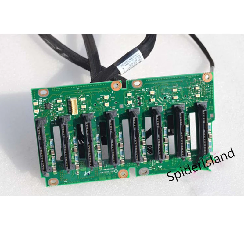 Жесткий диск IBM X3500M4 backplane X3650M4 жесткий 94Y7751 обновленный комплект 16 дисков с