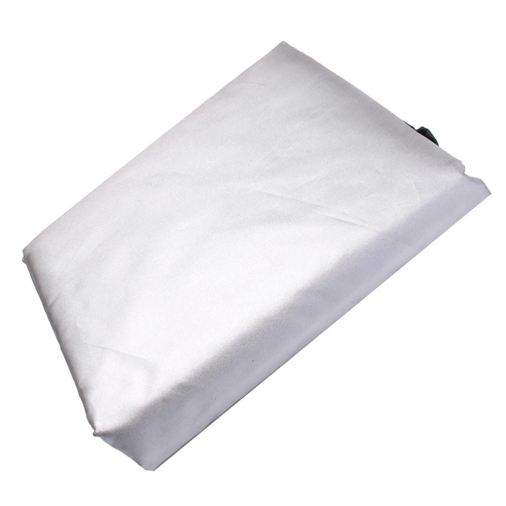 

Garden Waterproof Cover Chair Table Cover Courtyard Waterproof Cover Silver Cover (242x162x100cm)