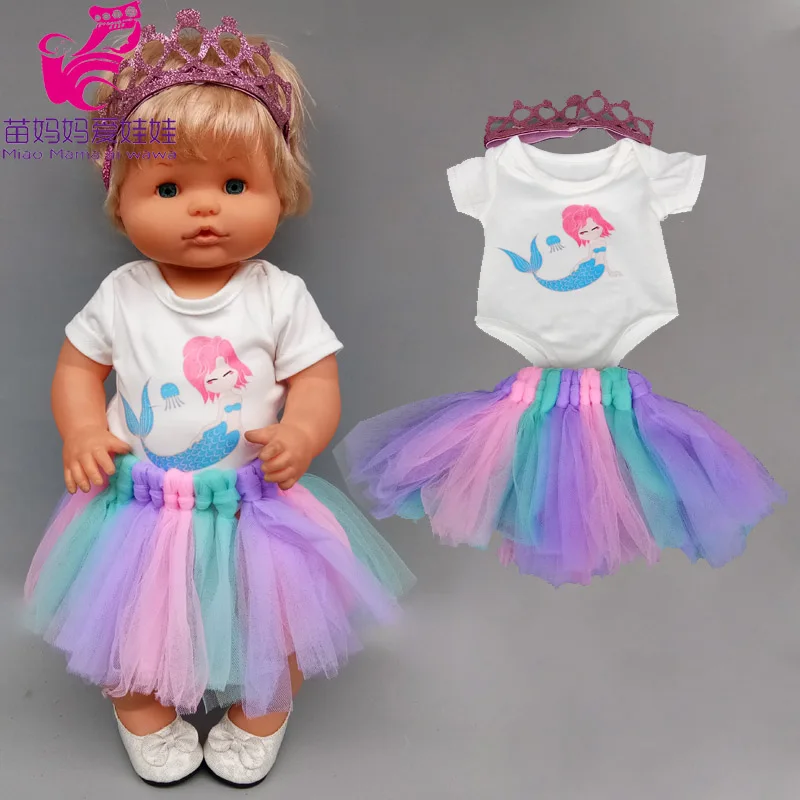 Кукольное платье-Русалка Nenuco для куклы 42 см Ropa y su Hermanita 17 дюймов аксессуары одежды