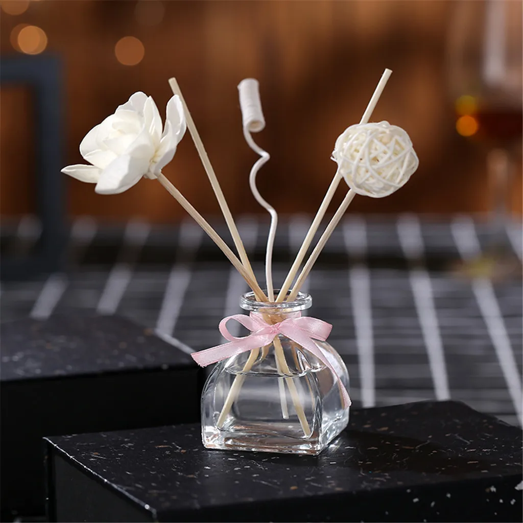 Reed Oil Diffusers ароматерапия Натуральные Сушеные Ротанговые палочки многоразовые