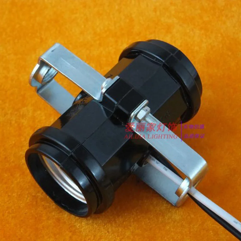 2 * E27 светодиодный двойной бакелитовый держатель лампы винтажные установки кулон