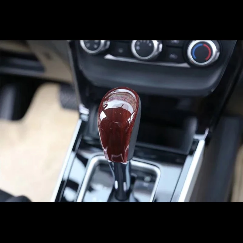 Для Nissan Sylphy 2012-2019 1 шт. углеродное волокно ABS Хромированная ручка переключения