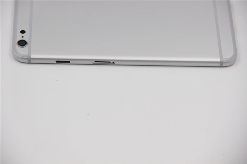 Корпус Корпус для iPhone 6 plus задняя рамка Корпус батарея Крышка для iPhone 6S задняя дверь Чехол средняя рамка для замены с логотипом