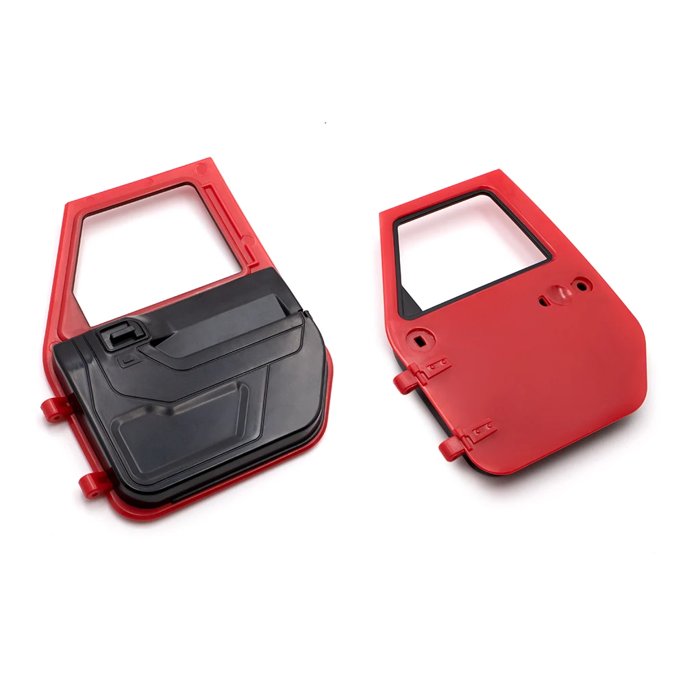 Rock Crawler-carcasa de coche de simulaci&oacute;n, 313mm, Base de rueda, puerta de coche, DIY, puertas delanteras/traseras-1
