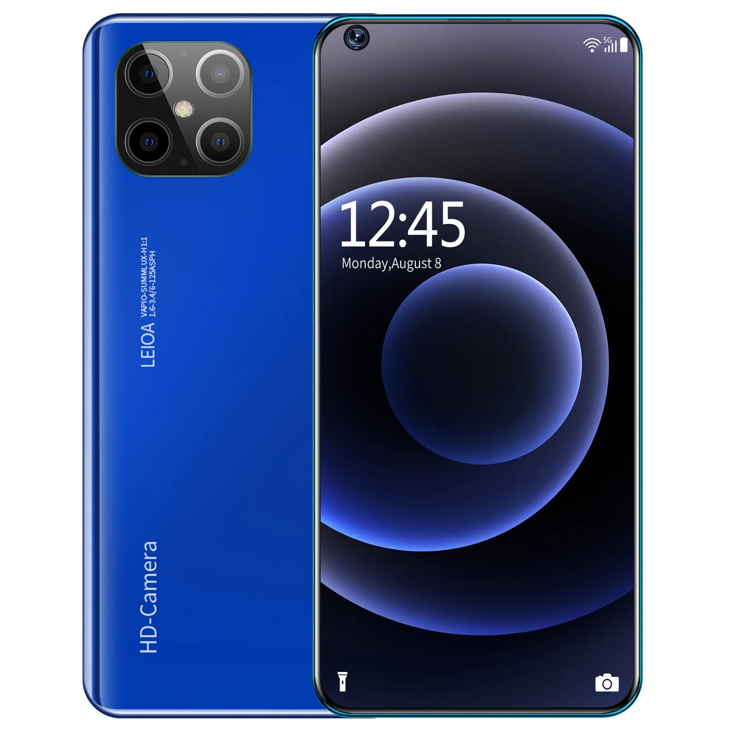 Смартфон i12 Pro Max 7 2 дюйма 12 Гб + 512 мобильный телефон 4G 5G сети Octa Core 5000 мА/ч 16 32MP