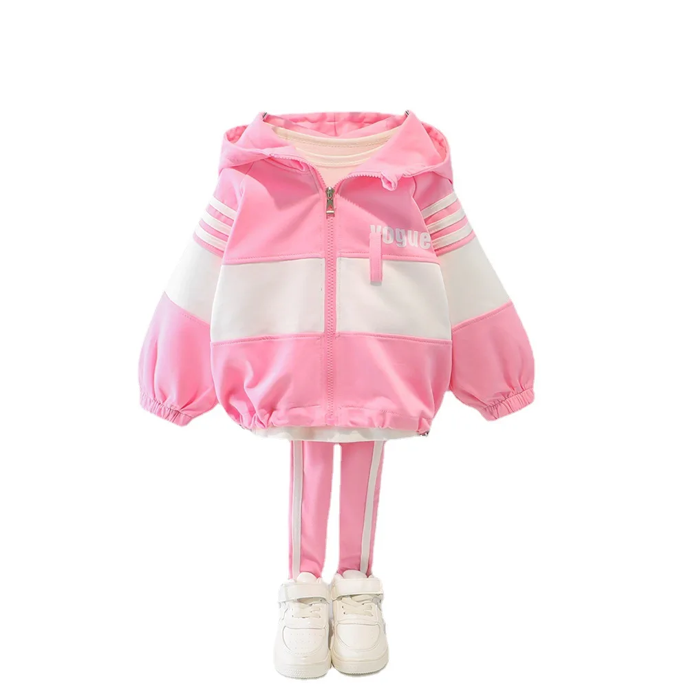 

Baby Tracksuit Infant Set Toddler Long Sleeve Sport Zipper Coat+Trousers Two Piece Suit Newborn Children Leisure Girl Boy Outfit