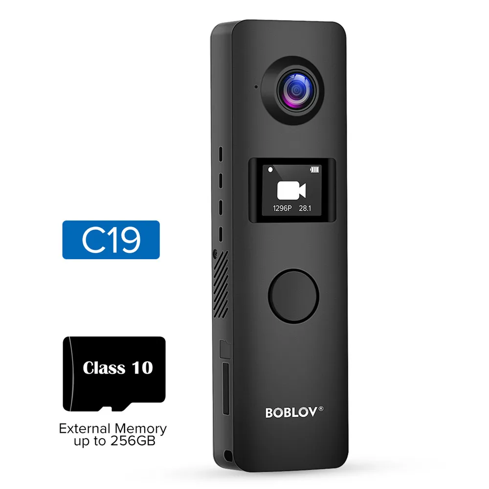 Мини камера BOBLOV C19 цифровая с поддержкой Wi Fi HD 1080P|Компактные видеокамеры| |