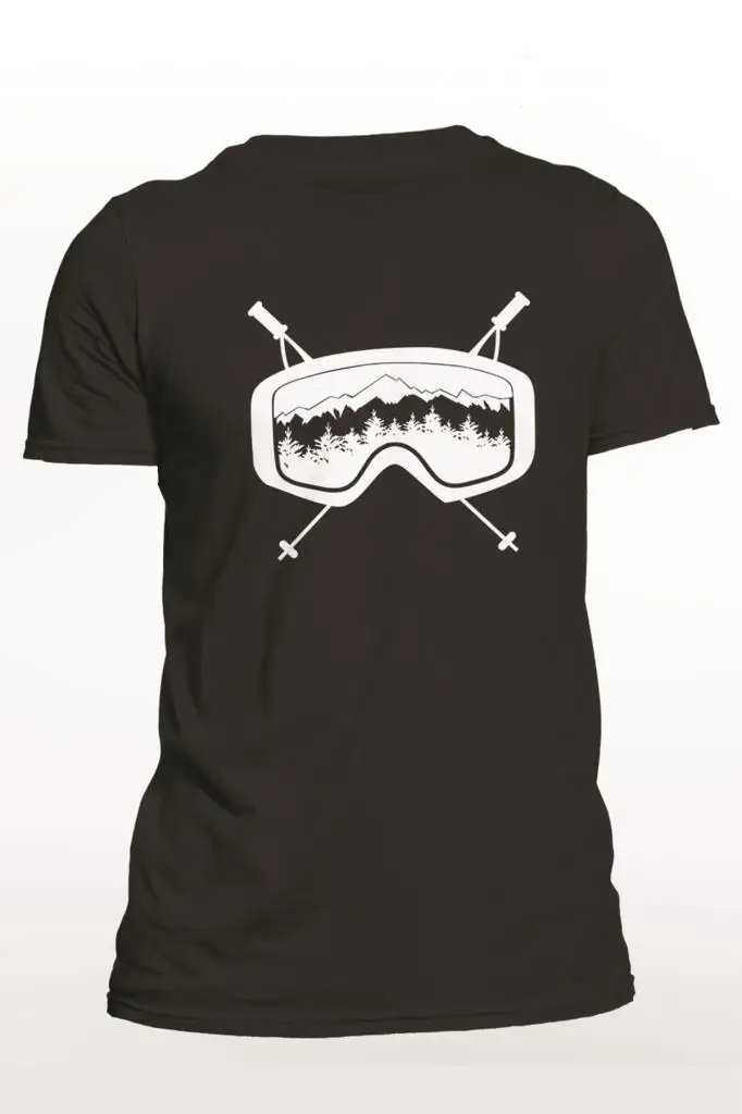 

Glasses Black Outdoor Mens Tshirt-T-Shirt