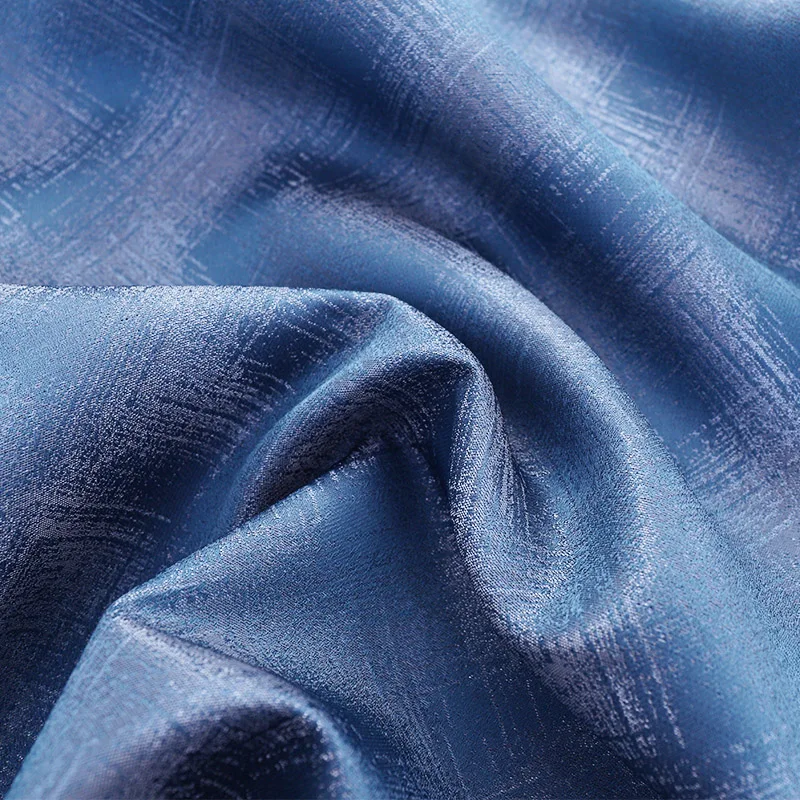 

Light luxury high-density woven fabric modern living room sofa pillow table runner curtain dark pattern jacquard fabrics Sewing