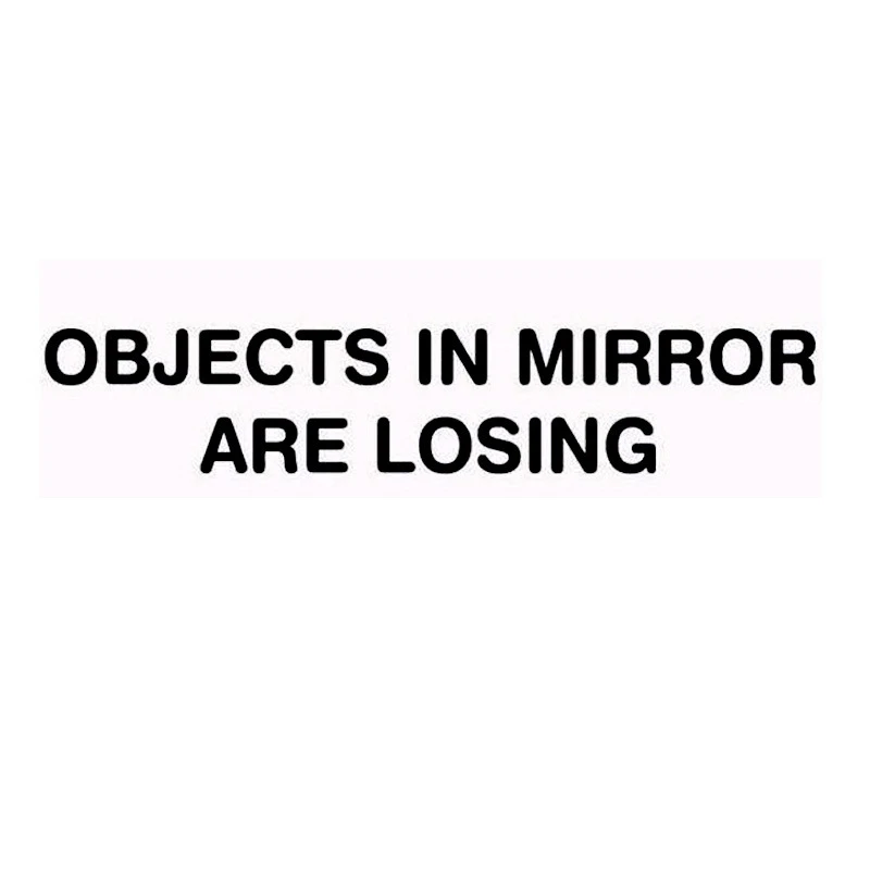 2 шт./компл. Автомобильное зеркало заднего вида предупреждающая наклейка объекты