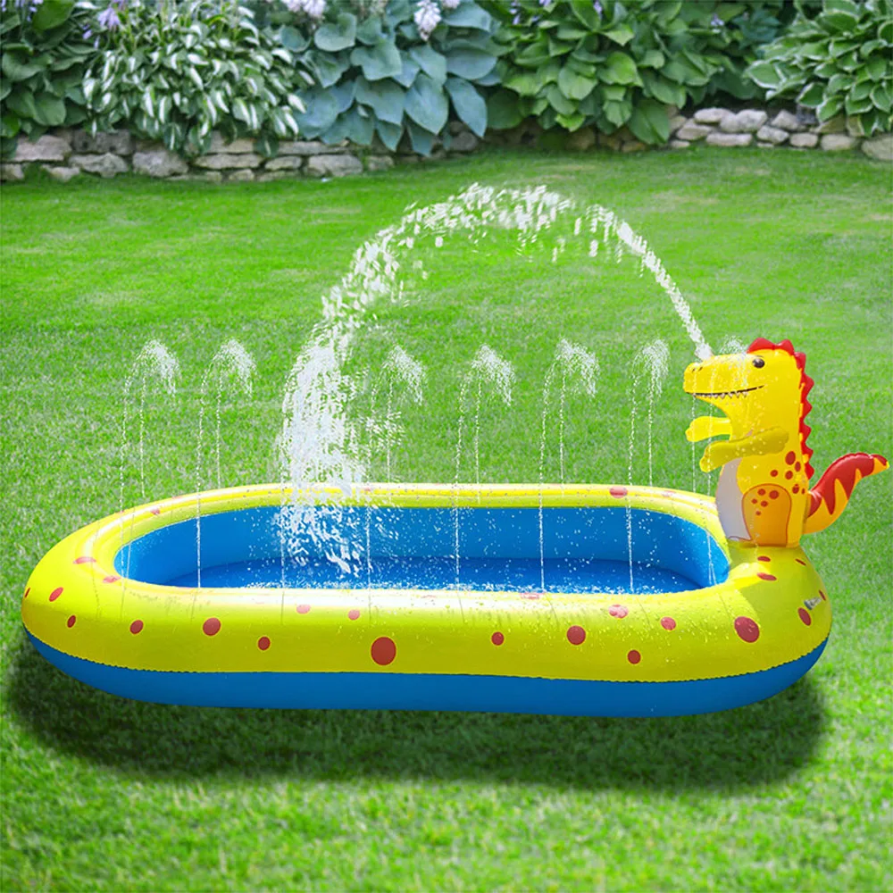 

Swimming Pool Inflatable Water Sprays Pad Gases-Filled Fountain Sprinkler Plays Pool Children's Swimming Pool