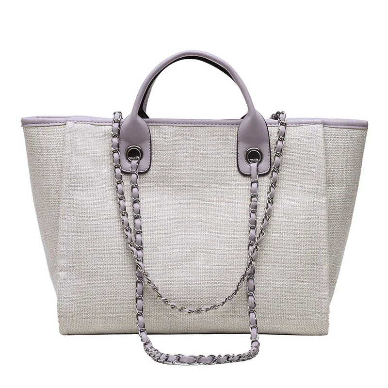 

Wild Plaid Large Capacity Handbags Fashion Chain Design Shoulder Bags For Women 2020 High Quality Armpit Bag Female Tote