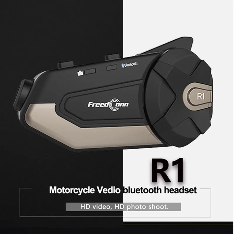 Мотоциклетный домофон для жены Bluetooth 4 1 шлем гарнитура мото Intercomunicadores De Casco Moto 1080P
