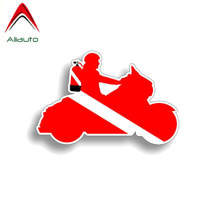 

Aliauto индивидуальная наклейка для мотоцикла, автомобиля, аквалангиста, отражающая, забавная, водонепроницаемая, Waning аксессуары, ПВХ наклейка...