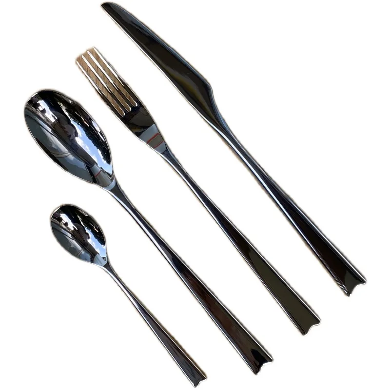 

Kitchen Tool Tableware Set Travel Cutlery Set Stainless Steel Outdoor Reusable Spoon Vaiselle Cuisine Kitchen Utensils
