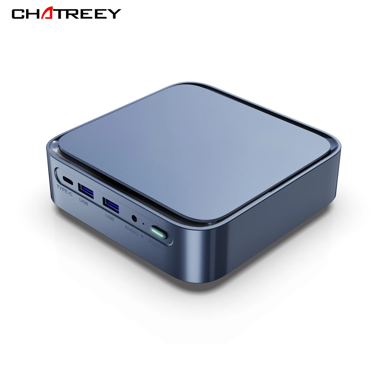 

Мини-ПК Chatreey, intel 11 ядер, i5, i7, поддержка двух SSD-накопителей, 3x4K, 60 ГГц