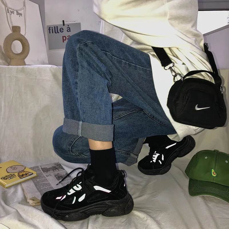 Кроссовки женские светящиеся теннисная обувь модные повседневные на платформе 40