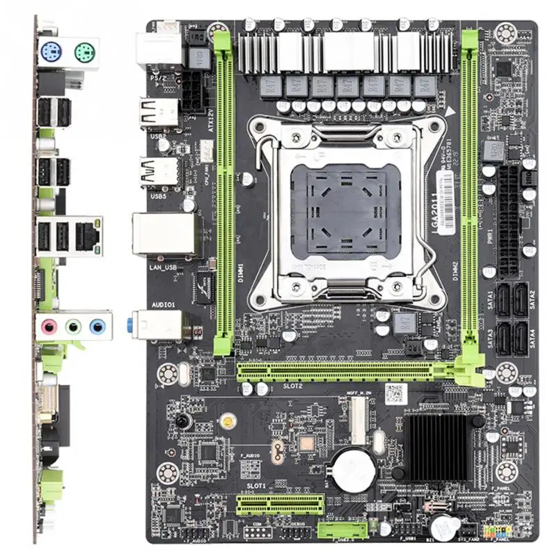 X79 Motherboard LGA 2011 DDR3 Memory 64GB SATA II Computer DesktopMainboard For Intel LGA2011 I3 I5 I7 Xeon Series E5 2680v2 | Компьютеры