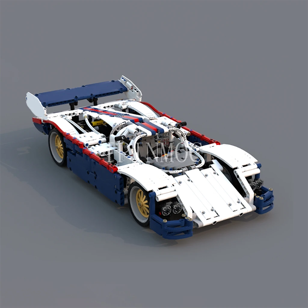 

MOC-38167 P956 Racing 1983 Boy Gifting Difficulty Plugin Technology Accessories