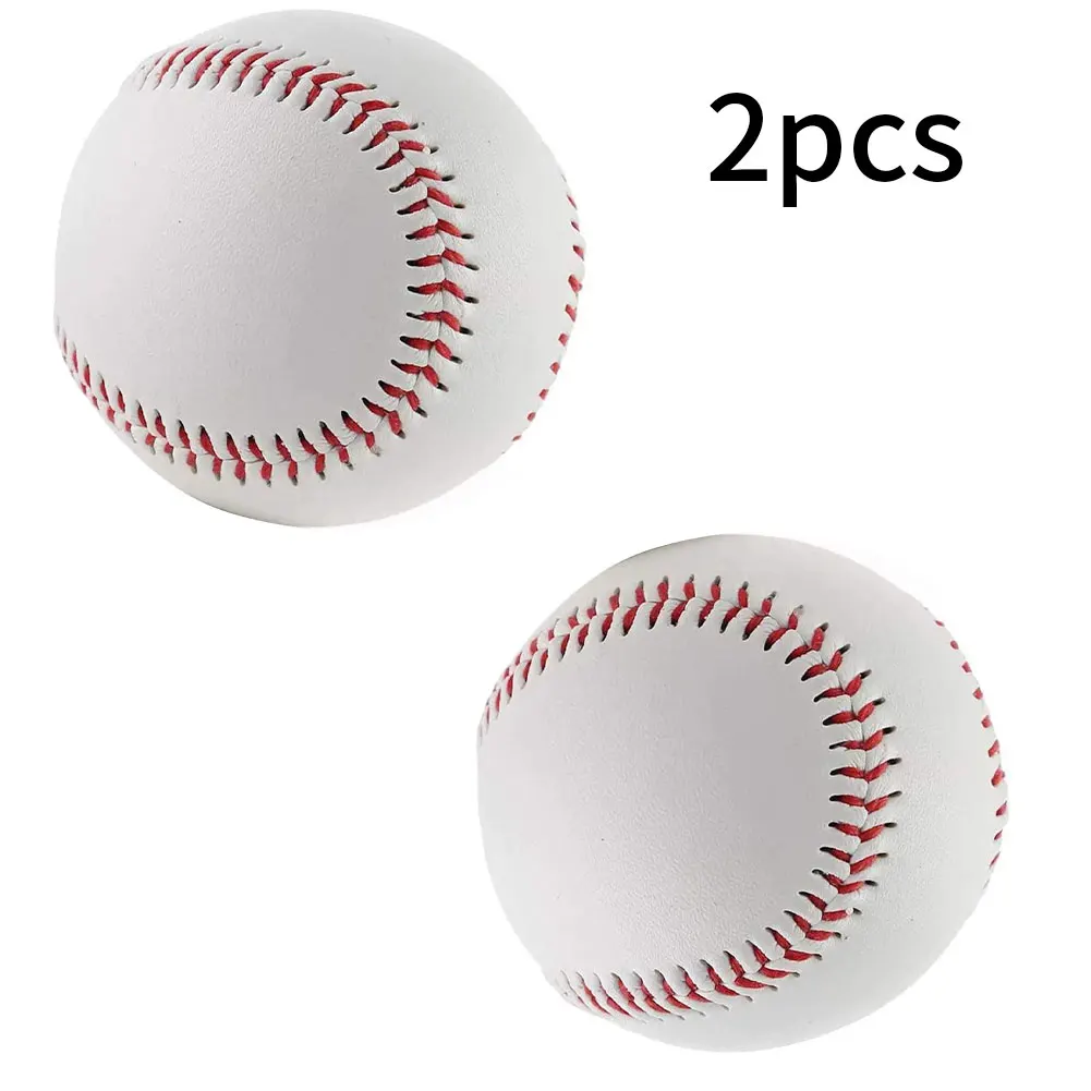 

High Quality 9inch Handmade Baseballs PVC Upper Rubber Inner Soft Baseball Balls Softball Ball Training Exercise Baseball Balls