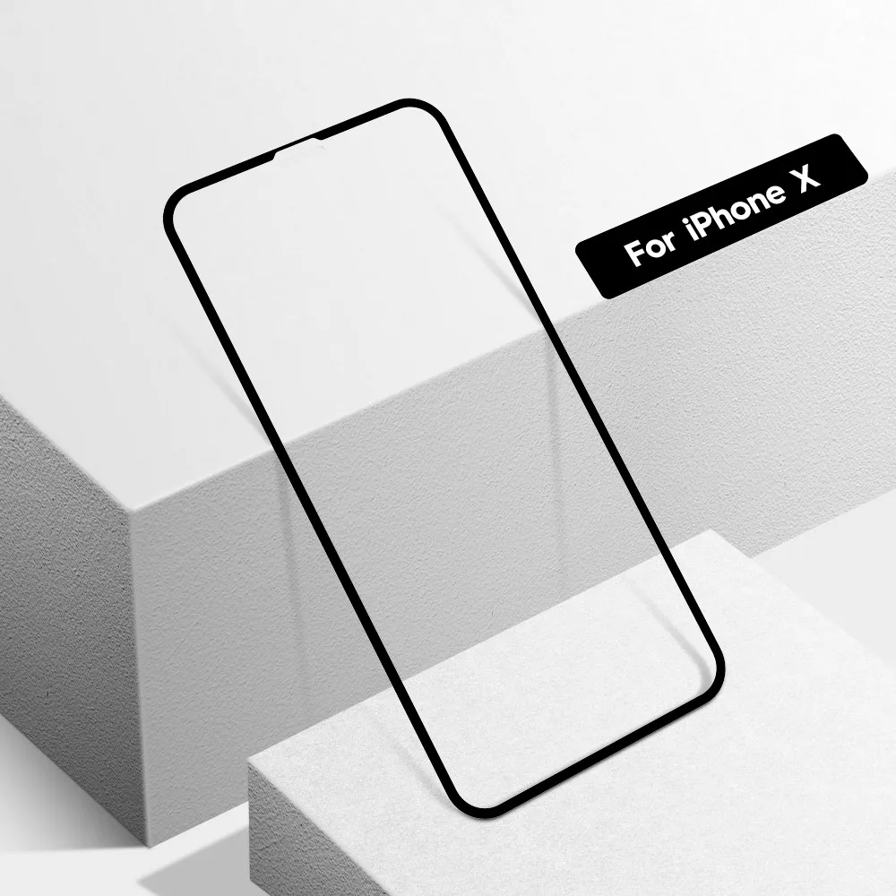 KISSCASE 2 шт. защита для экрана для iPhone XS XR X 8/7 Plus Защитное стекло для iPhone XR XS X 10 6 6S 7 8 закаленное стекло