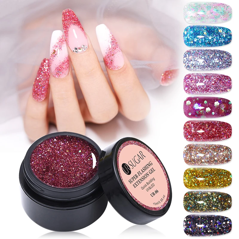 УФ Гель лак для быстрого наращивания ногтей 15 мл|Гель ногтей| |