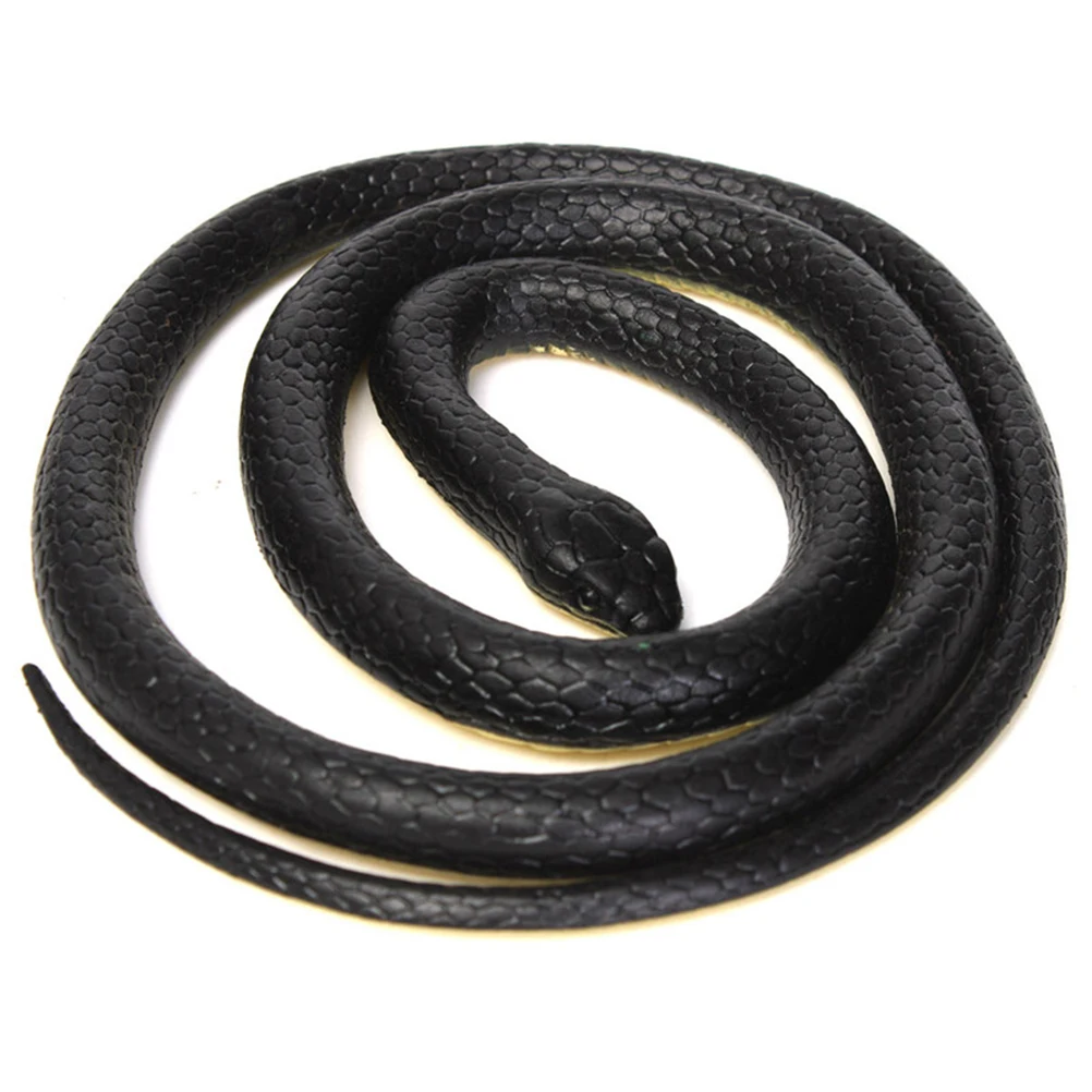 

Realistic Rubber Toy Fake Snakes Safari Garden Props GAG Joke Prank Gift for Kid Child