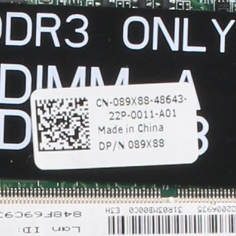 CN-089X88 089X88 материнская плата для ноутбука DELL Vostro 3750 DA0R03MB6E1 HM67 DDR3 | Компьютеры и офис
