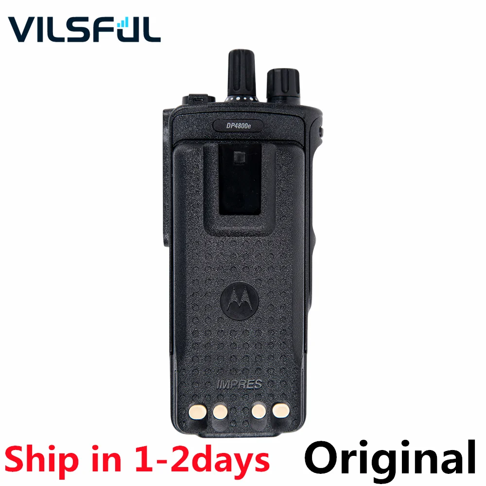 Kup DP4800E Cyfrowe Przenośne Dwukierunkowe Radio Wodoodporne IP68 Walkie Talkie Z Klawiaturą Motorola DP4800E