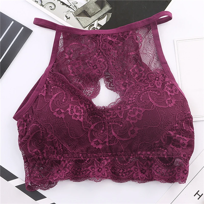 

Sexy Lace Bra Underwear Ladies Women Push Up Bralette Soft Seamless Wireless Lingerie Female Comfortable Breathable Bras