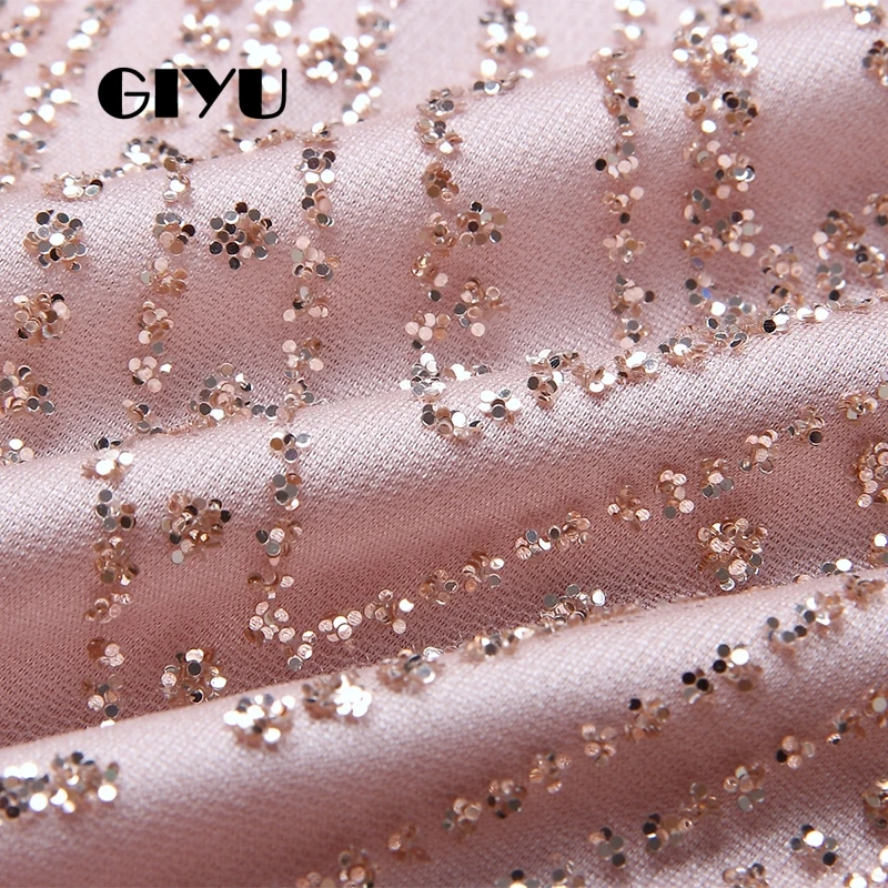 GIYU сексуальное женское платье с открытой спиной без бретелек прозрачное Vestido для