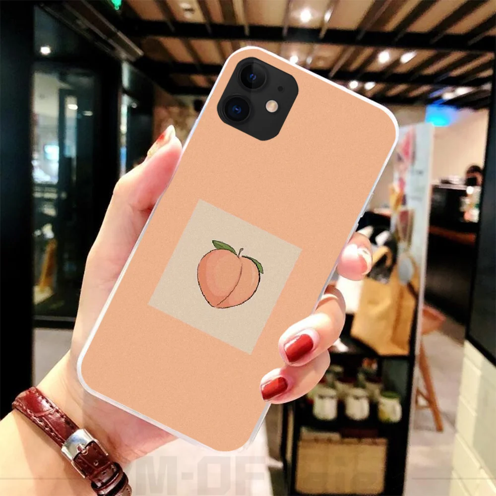 ByLoving Fruit peach высококачественный чехол для телефона iPhone 5C 5 5S SE 7 8 plus X XS XR MAX 11 pro Pro Max |