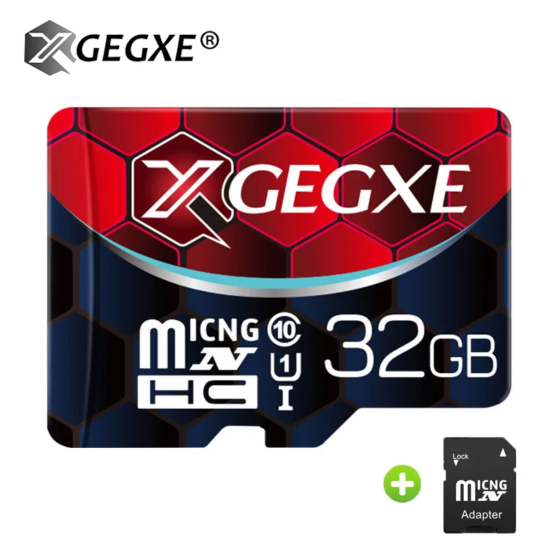 XGEGXE 32 ГБ Micro SD карта 8 Гб 16 64 128 памяти класс 10 TF с адаптером для ноутбука Смартфон